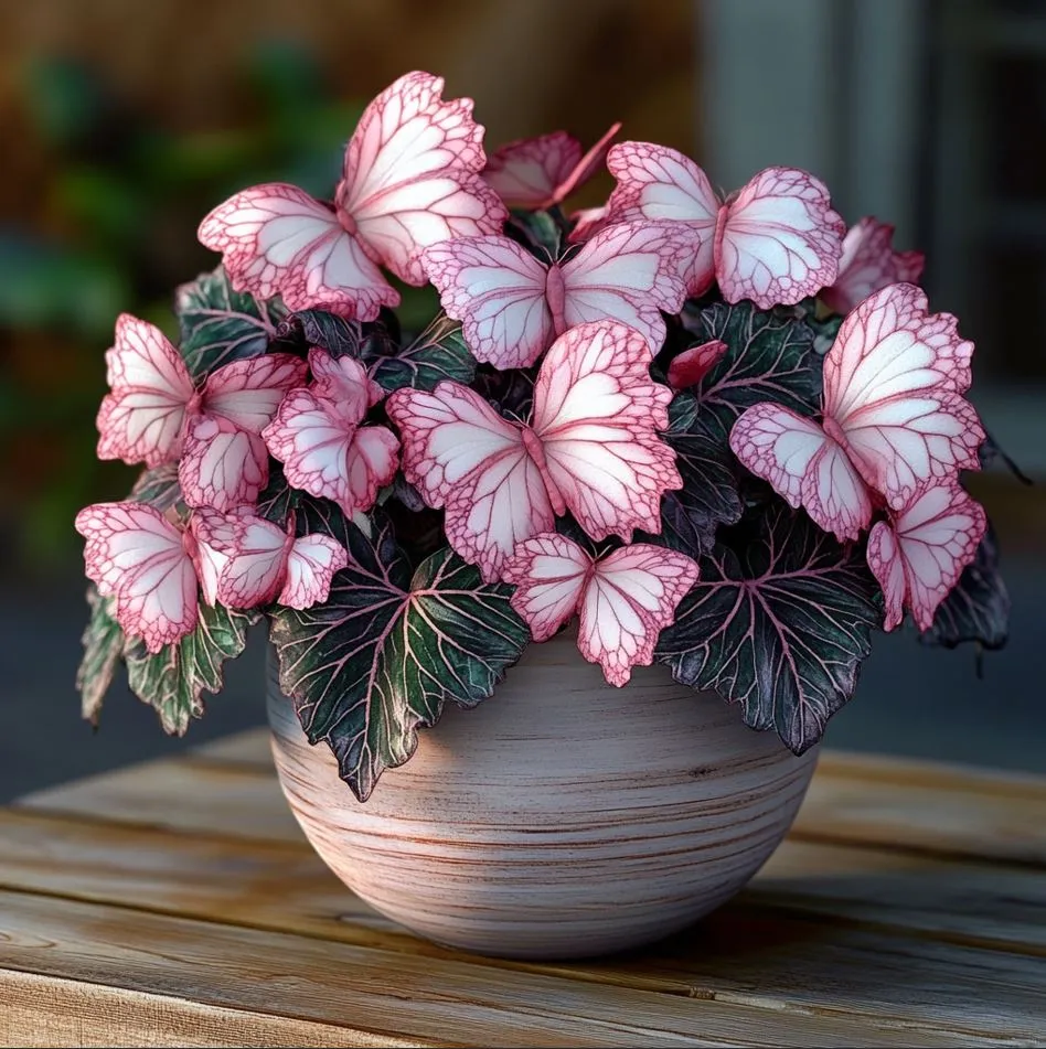💥New begonias🦋Butterfly begonia seeds🌱Bonsai like never before